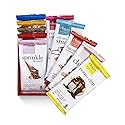 Chuao Chocolatier Gourmet Assorted Milk and Dark Chocolate Bar Gift Box | For Gift Baskets, Christmas, Valentines, Birthday, Care Package | 10 Ct