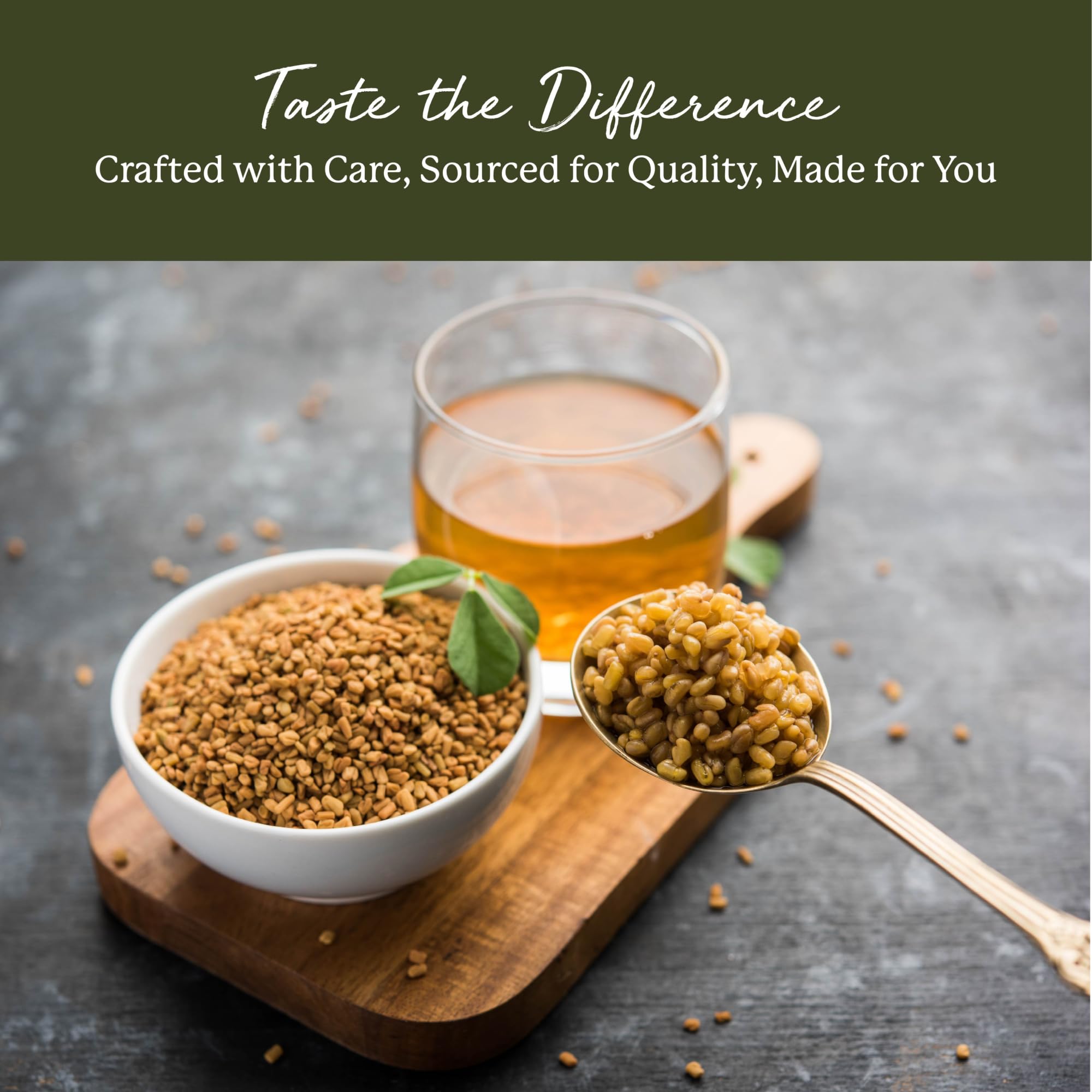 Starwest Botanicals Whole Fenugreek Seeds Organic - Seasoning Spice for Cooking, Use in Tea, Curry, or Natural Herbal Blends, Certified Kosher