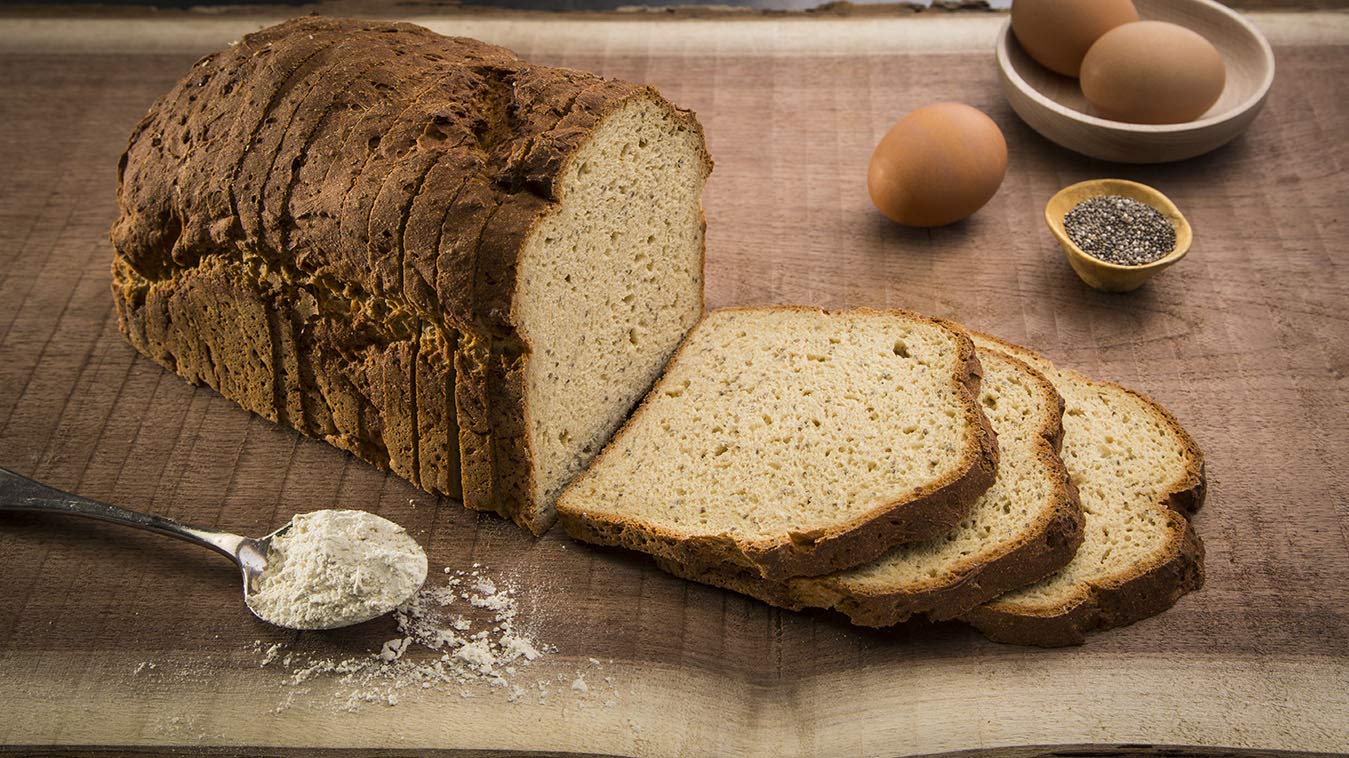 Eban’s Bakehouse Fresh Baked Gluten-Free Flaxseed Oat Bread - 4 Loaves - 100% Natural - Soy, Wheat and Dairy Free, Preservative Free, Non-GMO (26oz