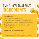 Mango Chipotle Sandwich Wraps (Two-Pack) - Gluten-Free, Vegan, Low-Carb Wraps with Sweet & Smoky Flavor - Non-GMO, Plant-Based, Paleo Tortilla