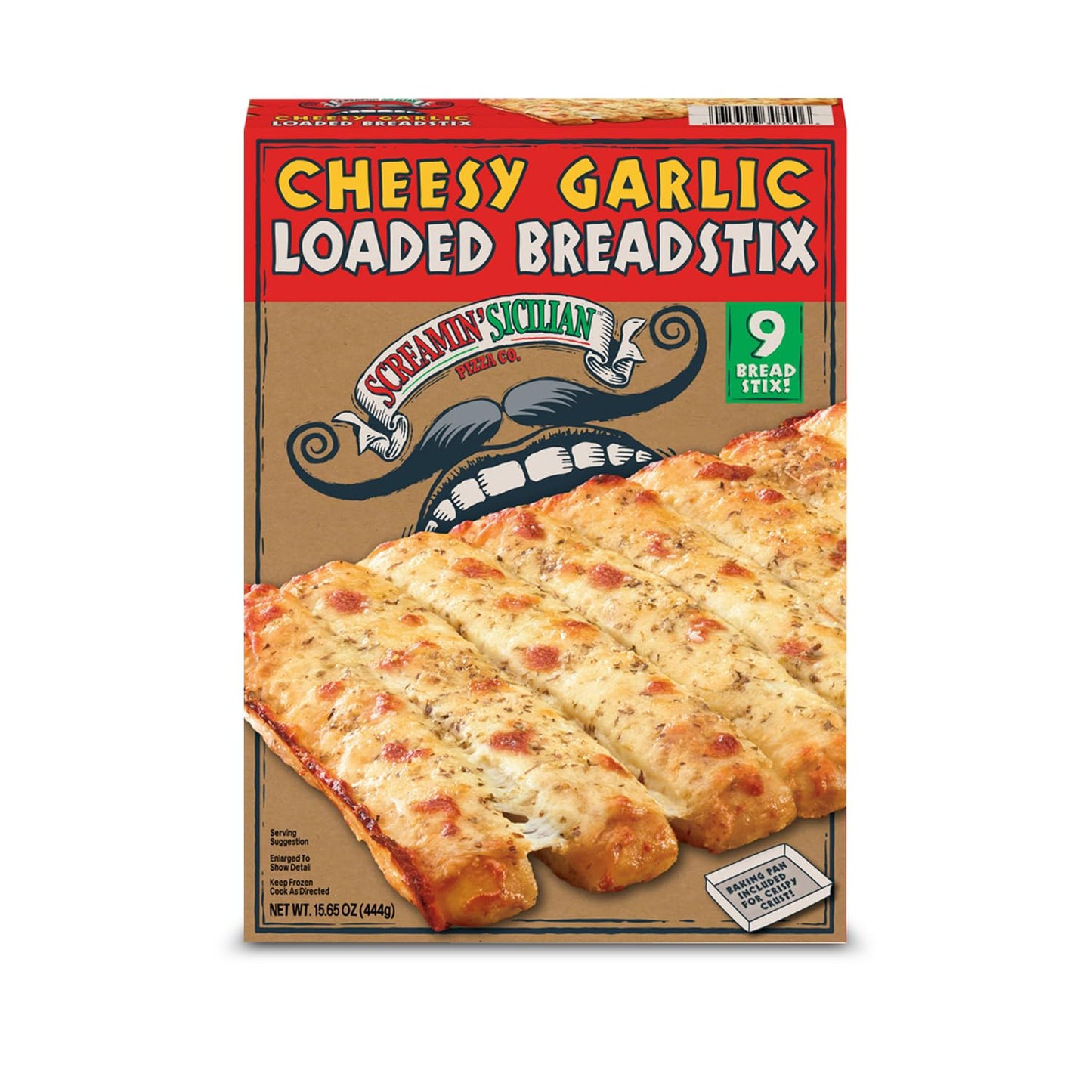 Screamin' Sicilian Loaded Breadstix, Cheesy Garlic 15.65oz