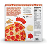Cappello's Classic Crispy Crust Uncured Pepperoni Pizza, Gluten Free, Frozen Pizza 19oz