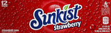 Sunkist Sunkist Strawberry Soda, 12 Fl oz (Pack of 12)