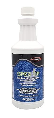Open UP Alkaline Drain Opener, 1 Quart Bottle, 1 Count