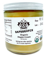 Sapsquatch Organic Maple Cream - 20 Ounces - Pure Maple Cream Butter Spread