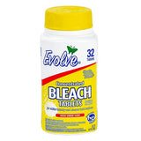 Evolve Concentrated Bleach Tablet 32 ct Fresh Lemon (1 pack)