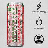 Tweaker Energy Drink Pre Workout - Sugar Free, Low Calorie, 110 mg Caffeine, Clean Energy Drink for Focus & Performance (12 oz, Pack of 12) (12 Ounce