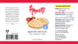 Amoretti - Apple Pie with "Crust" Extract Water Soluble 2 oz - Highly Concentrated & Perfect For Pastry, Savory, Brewing, and more, Preservative Free