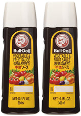 Bull-Dog Chuno Semi-Sweet Sauce 10.1 Fl. Oz. (2 Bottles)