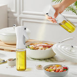 MISSOLO Oil Sprayer for Cooking, 200ml Olive Oil Sprayer? oil mister For air fryer, cooking, baking, salad, frying, BBQ