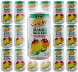 Sunchy Mango Nectar, Made In The USA, 12 Oz Can (Pack of 18, Total of 216 Fl Oz)