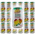 Sunchy Mango Nectar, Made In The USA, 12 Oz Can (Pack of 18, Total of 216 Fl Oz)