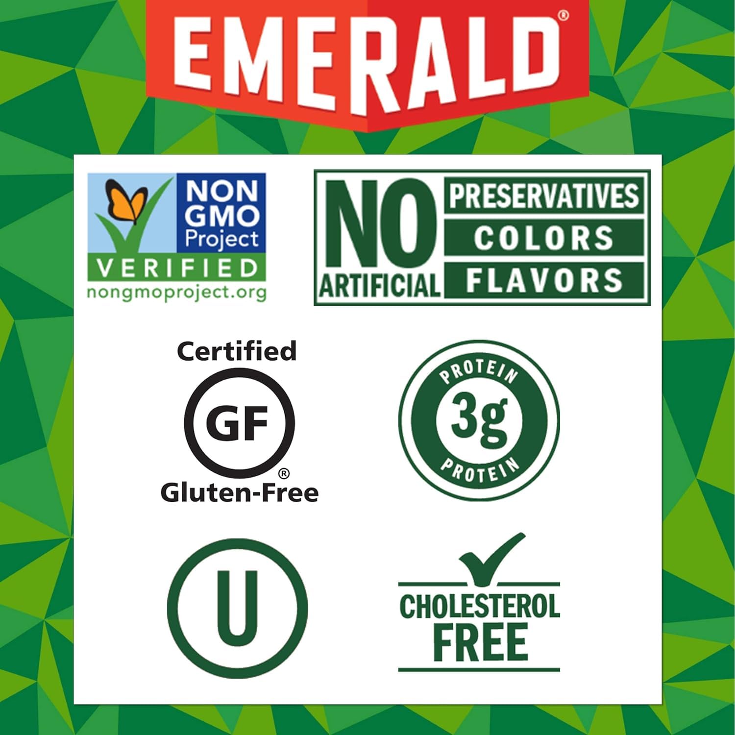 Emerald Nuts Cocoa Roast Almonds, 100 Calorie Packs, 7 Count, 4.34 Oz (Pack of 2)