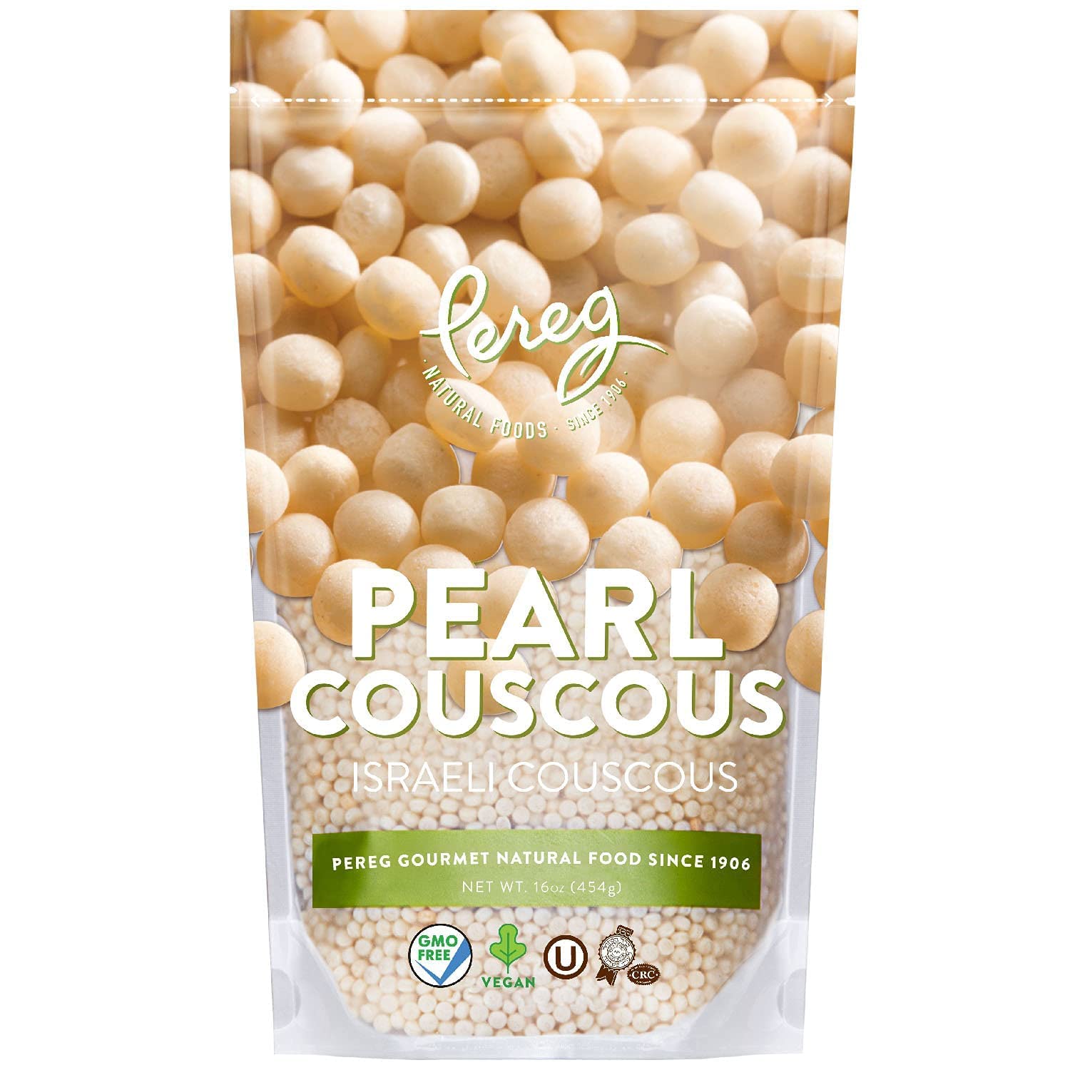 PEREG Gourmet Couscous Pearl, 16 OZ x 6 Pack