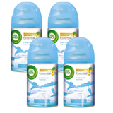 Air Wick Freshmatic 4 Refills Automatic Spray, Fresh Linen, 4ct, New Look, Same familiar smell of Fresh Laundry, Essential Oil, Odor Neutralization