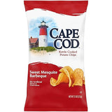 Cape Cod Potato Chips Sweet Mesquite Barbeque Kettle Chips, 7.5 Oz