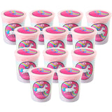 Unicorn Tails Gourmet Flavored Cotton Candy (12 Pack) - Unique Idea for Holidays, Birthdays, Gag Gifts, Party Favors…