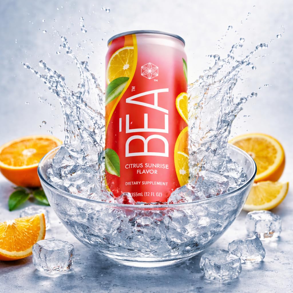 Isagenix BEA Sparkling Energy Drink - Energy & Metabolism Support - Whole-Food Sourced Ingredients - Includes Antioxidant Vitamins A, C & E