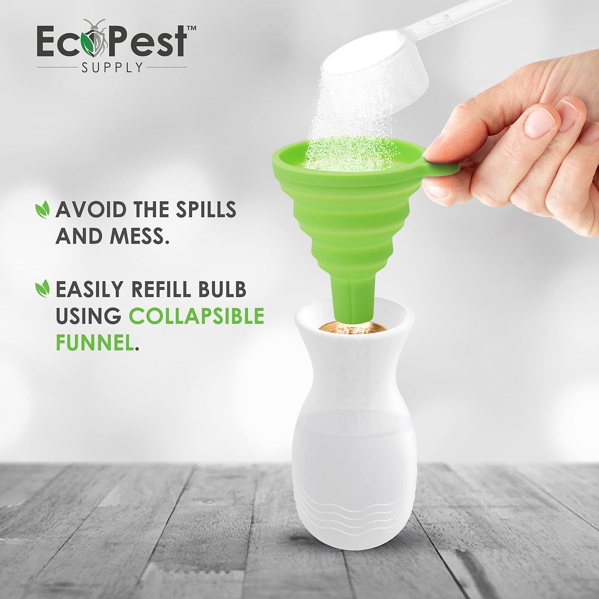 Powder Duster | Large Bulb Duster, Sprayer, and Applicator for Powder and Dust | Perfect for Organic Gardening and Pest Control Treatment for Bed