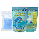 The Original Bag of Poo®, Novelty Poop Cotton Candy Gag Gift (Aquarium Variety Pack) Assorted flavors. Free stickers inside.