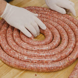 Bearded Butchers Hickory BBQ Bratwurst DIY Kit - Make Smoky & Flavorful Homemade Brats - Includes Our Classic Bratwurst Seasoning, Mozzarella Cheese