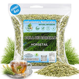 Cola de Caballo Herbal Tea - 4 oz (113 g) - 100% Natural Horsetail Loose Leaf Tea (Shave Grass) - Traditional Mexican Remedy - Caffeine-Free, Vegan