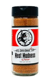 Spice Beast - Meat Madness Protein Enhanced Seasoning Mix - Low Sodium - Sugar Free - No MSG