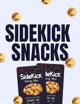 Sidekick Snacks Granola Bites | Chocolate Chip Peanut Butter, No Preservatives, Real Ingredients, Healthy Snack, 10 bites per bag, 3 pk