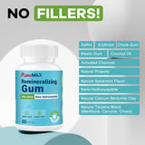 Remineralizing Chewing Gum - Nano Hydroxyapatite Gum with Xylitol for Oral Care, Teeth Remineralization & Fresh Breath | Sugar-Free, Mint Flavor