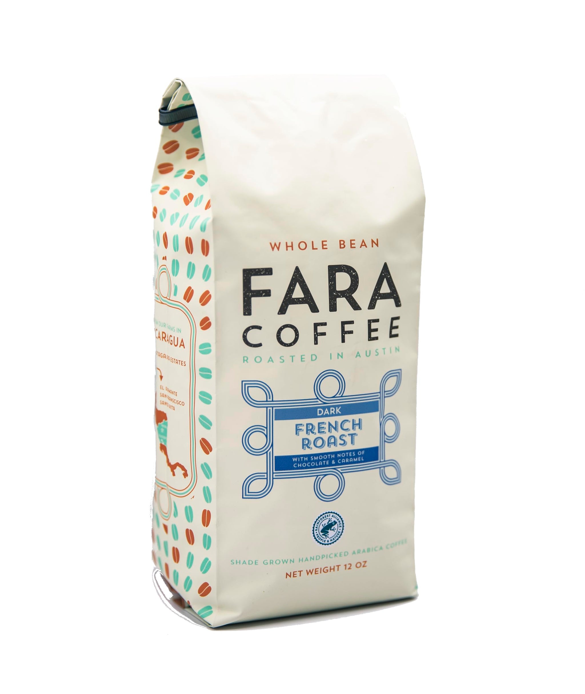 Fara Coffee, Whole Bean (French Roast (Dark), 5 Lb)