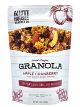 NutHouse! Granola Company - Premium Apple-Cranberry Granola | Certified Gluten-Free, Non-GMO, Kosher | Vegan, Soy-Free | 12 oz. Bag (1-Pack)
