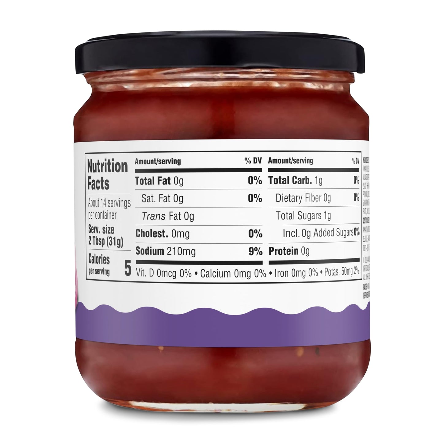 Amazon Grocery, Restaurant Style Salsa, Medium Heat, 15.5 Oz