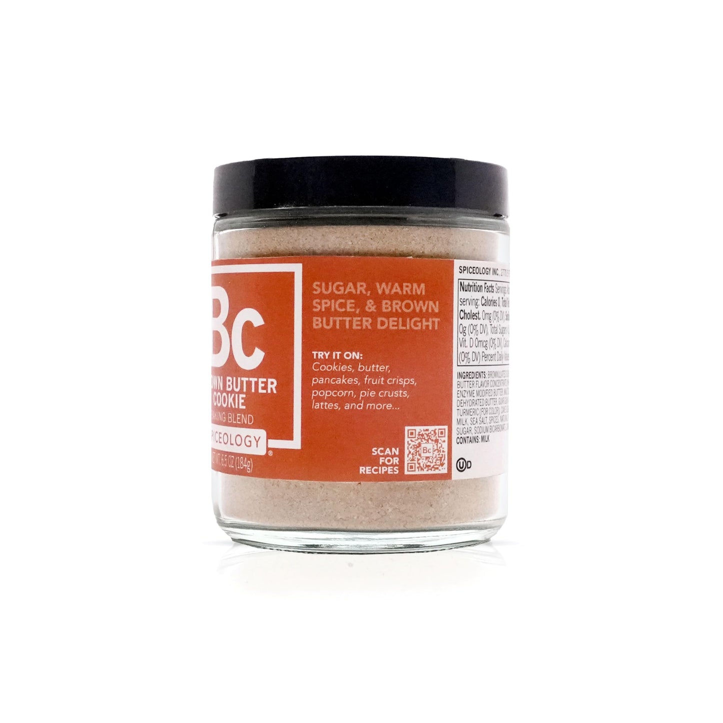 Spiceology - Brown Butter Cookie Seasoning Blend - Real Brown Butter, Brown Sugar, Cinnamon & Nutmeg - Baking Spice for Cookies, Cakes, Coffee