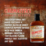 Hellfire Hot Sauce Chilimaster’s Reserve - Gourmet Award-Winning Hot Sauce and Marinade With Bourbon Infused Chipotle, 6.75 oz.