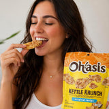Coconut Cashew Crunch Snack Bites, Sweet & Salty Kettle Style Crunch, Original Recipe, Gluten Free, 5 oz Bags (Pack of 6)