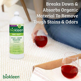 Biokleen Bac-Out Stain+Odor Remover, Destroys Stains & Odors Safely, for Pet Urine, Laundry, Diapers, Wine, Carpets, & More, Eco-Friendly, Non-Toxic