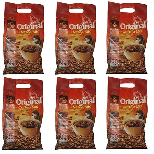 Rosebud Original Coffee Mix (12g x 100 sticks) - Pack of 6