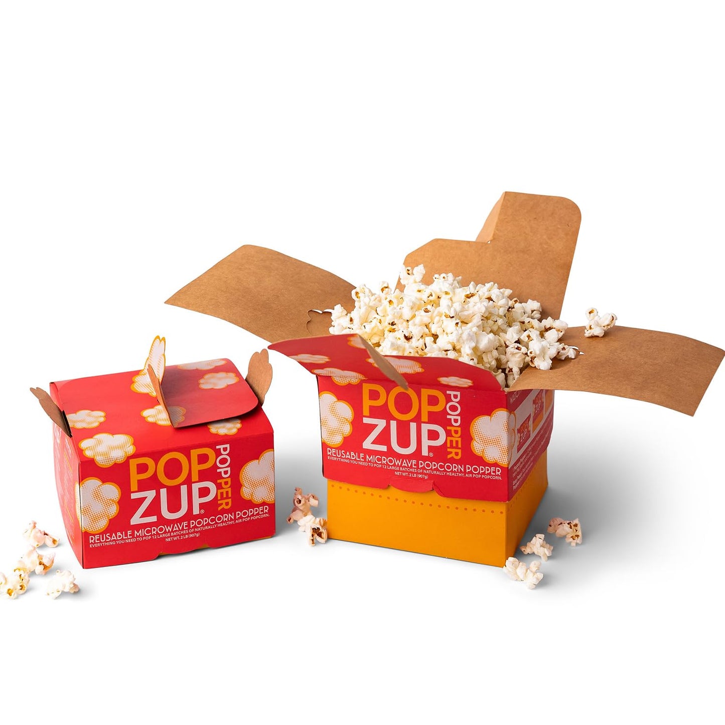 Popzup Popper - Equals 12 Large Microwave Popcorn Bags