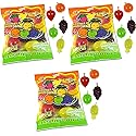 Din Don Fruity's JU-C Jelly Fruit Snacks Pack of 3