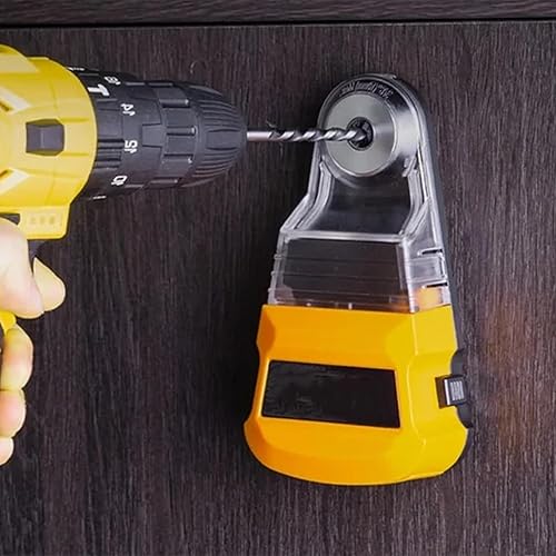 Wenchest Electric Drill Dust Collector,Household Use Drilling Accessories Bring Electronic Vacuum Suction Cup for DIY Home Renovations or Picture