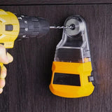 Wenchest Electric Drill Dust Collector,Household Use Drilling Accessories Bring Electronic Vacuum Suction Cup for DIY Home Renovations or Picture