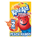 Kool-Aid Unsweetened Drink Mix Duo for Beverage Mixing, Flavored Hydration and Water Flavoring, Peach Mango and Strawberry Lemonade, 0.14 Ounce, 96