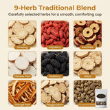Kidney Cleanse Detox & Repair | Ginseng Nine Treasure Tea, Goji Berries Tea | Liver and Kidney Cleanse Detox & Repair for Women & Men(2 Bags (24PCS)