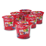 Kellogg's Froot Loops Breakfast Cereal, Single-Serve 1.5Oz Cup, 6 Cups/Box