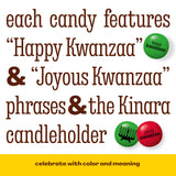 M&M’s Kwanzaa Milk Chocolate Candy, 2lb Party Size Bag of Festive Red, Black and Green Chocolate Pieces, Colorful Holiday Candy for Sharing, Party