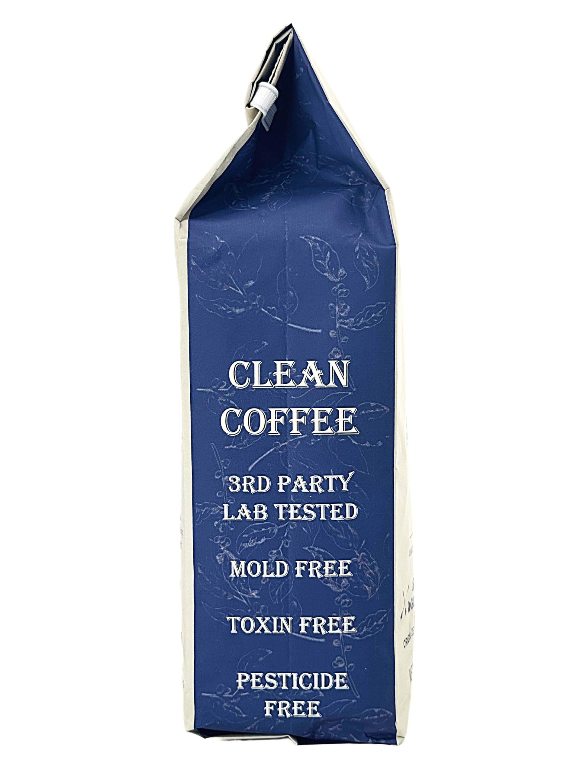 Chuckaboo Coffee - House Blend Dark Roast- CLEAN COFFEE - Organic - Fair Trade - Mold Free & Toxin Free