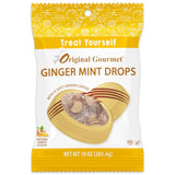 Bulk Ginger Candy Drops - 1.25lbs Gingermint Hard Candy Individually Wrapped - Nausea Relief and Digestion Aid | Natural Ginger Flavor with Soft