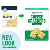 Amazon Brand - Happy Belly White Cheddar Cheese Cracker, 12.4 ounce