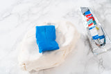Bakerpan Premium Rolled White Fondant for Cake Decorating - 1 Pound, Vanilla Flavor