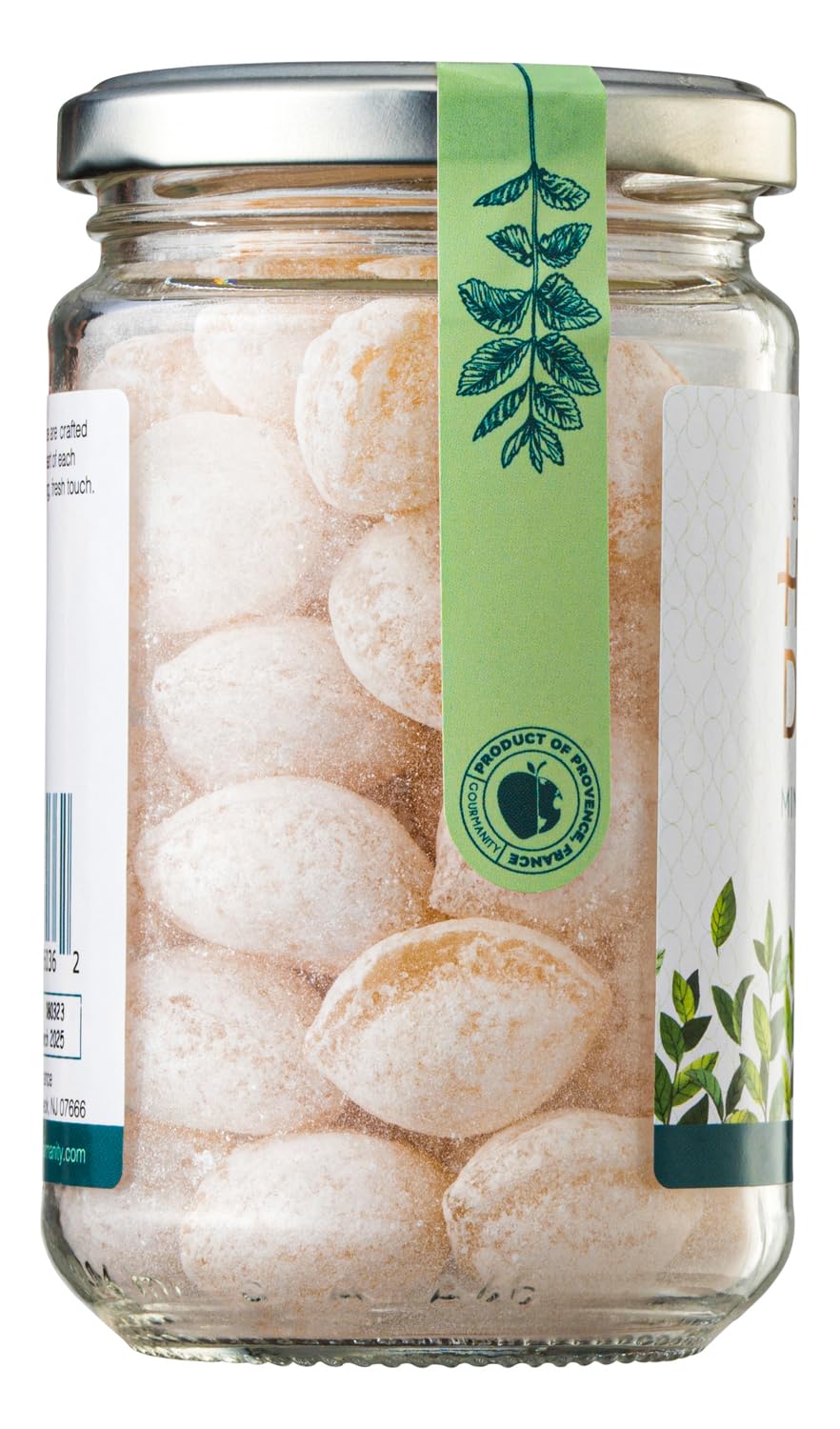 Gourmanity Honey Drops Mint Candy, Cooling Mint Flavored Liquid Honey, Soothes your Palate, Ideal Hostess or Holiday Gift, Made in Provence, France
